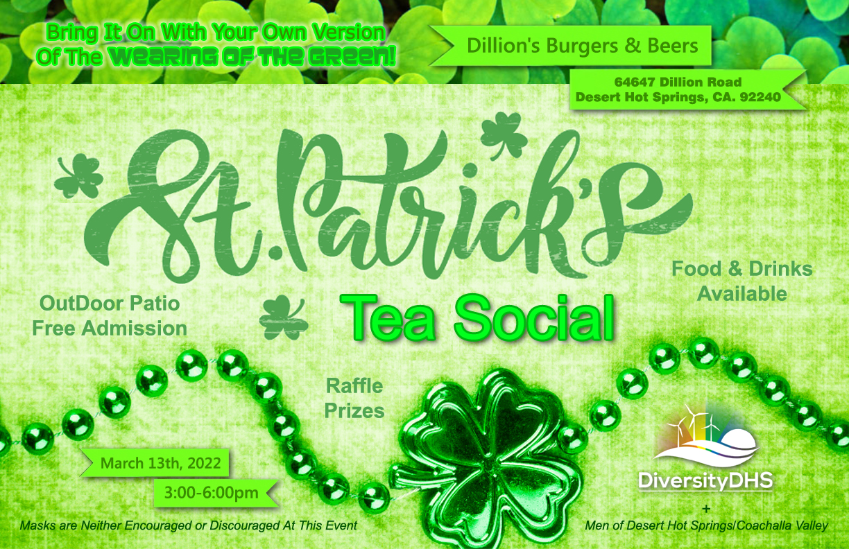 St. PattysDay Tea Social 2022